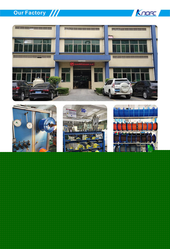 Single Mode Outdoor Armored Fiber Optic Cable GYTS 24 Core G652D 1